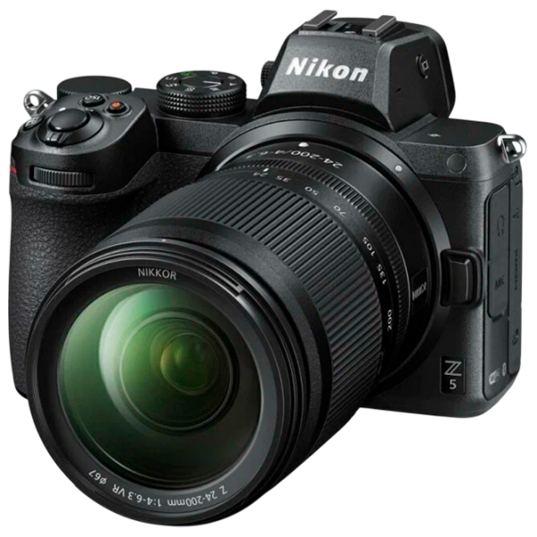 Cameră foto Nikon Z5II Kit 24-200 + NIKKOR Z 24‑200 mm f/4‑6.3 VR Kit Black CMOS, 24.5 MP, f/4 - f/6.3 photo 1