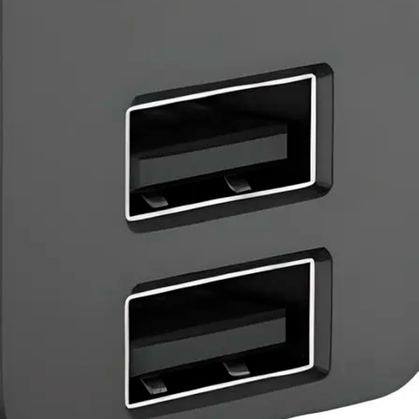 Încărcător de rețea XPower 2USB 2.4A () Black 2.4 A / Black photo 3