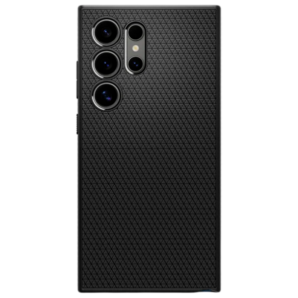 Husă pentru smartphone Samsung Galaxy S24 Ultra (Liquid Air) Ornament Black Spigen, TPU, Back photo 1