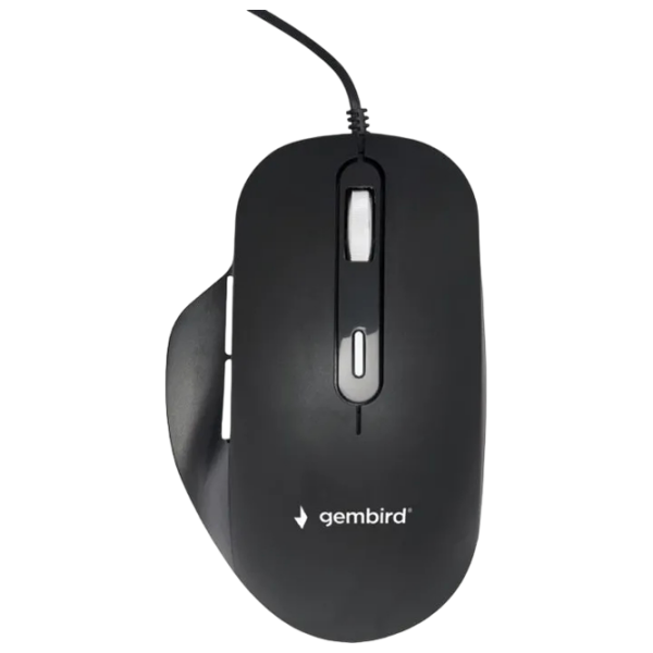 Mouse Gembird MUS-6B-02 Black Cu fir, 3200 dpi photo 1