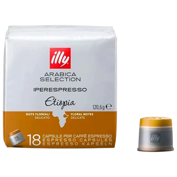 Кофе Illy IperEspresso Arabica Selection - Etiopia 120.6 г Капсулы photo 1