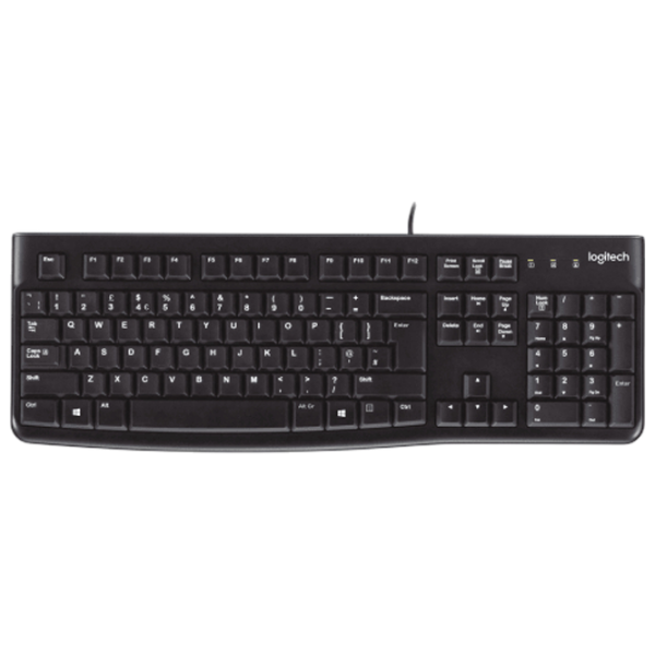 Клавиатура Logitech K120 for Business Черный Для дома и офиса, Проводная photo 1