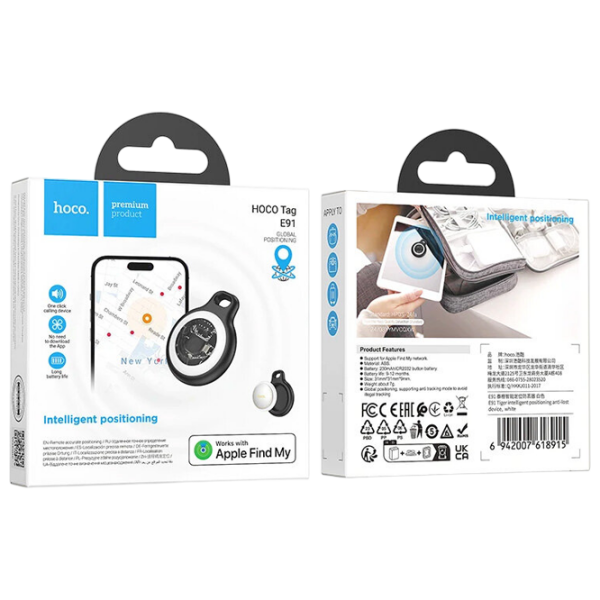 Smart Tracker Hoco E91 Tiger Set Black  photo 5
