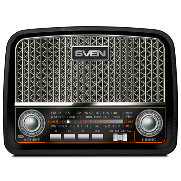 Boxă portabilă Sven SRP-555 Black 3 W photo 2