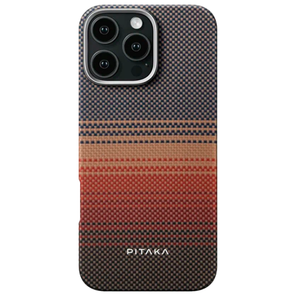 Husă pentru smartphone Apple iPhone 16 Pro (Ultra Slim) Sunset Pitaka, PC, MagSafe Back