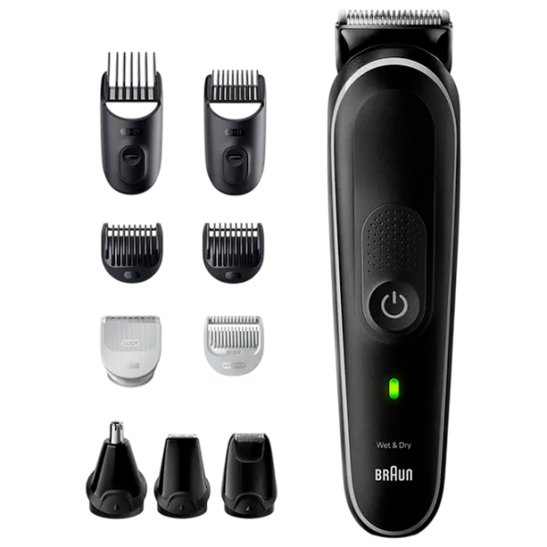 Trimmer facial Braun MGK5440 Black  photo 1