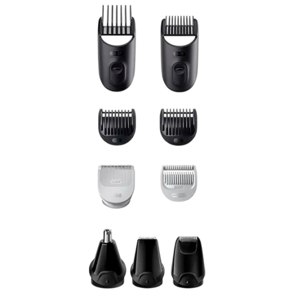 Trimmer facial Braun MGK5440 Black  photo 2
