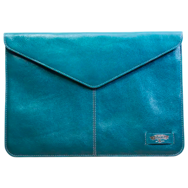 Чехол для ноутбука Baggins Leather Sleeve 14" Изумруд  photo 1