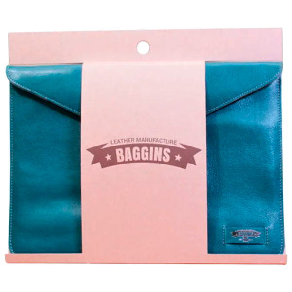 Чехол для ноутбука Baggins Leather Sleeve Lock 14" Изумруд  photo 3