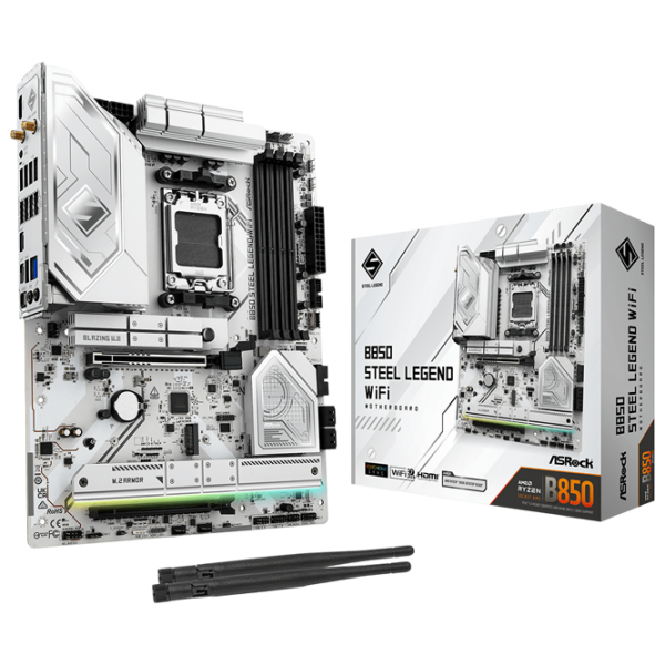 Материнская плата ASRock B850 STEEL LEGEND WIFI ATX  photo 4