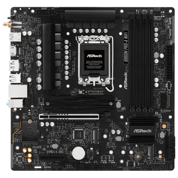 Материнская плата ASRock B860M PRO-A WIFI ATX  photo 1