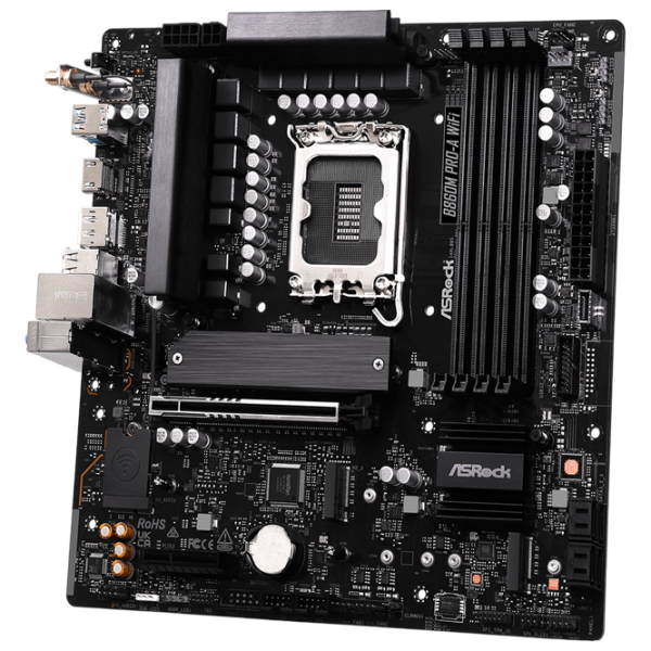 Материнская плата ASRock B860M PRO-A WIFI ATX  photo 2