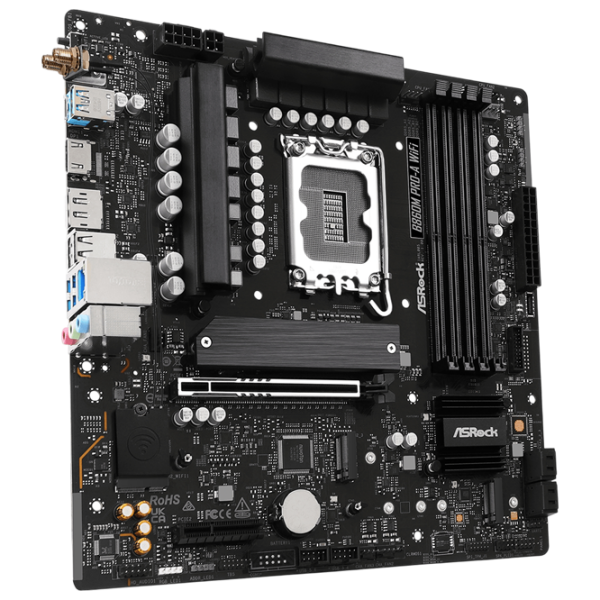 Материнская плата ASRock B860M PRO-A WIFI ATX  photo 3