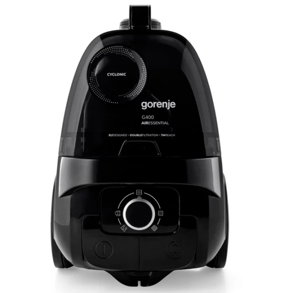 Пылесос Gorenje VCE01G4AEBK Черный 800 Вт | Сухая | Контейнер | 3.3 л photo 4