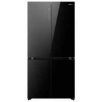 Frigider Hisense RQ768N4GBE Black 381l / No Frost, 105l / No Frost, A+