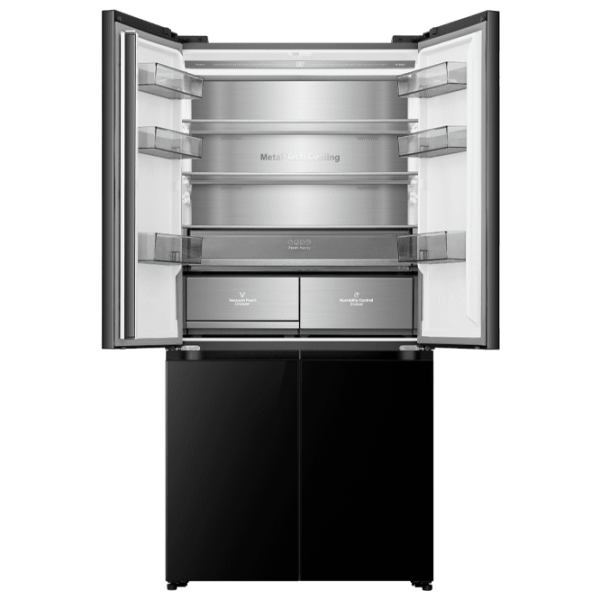 Frigider Hisense RQ768N4GBE Black 381l / No Frost, 105l / No Frost, A+ photo 5