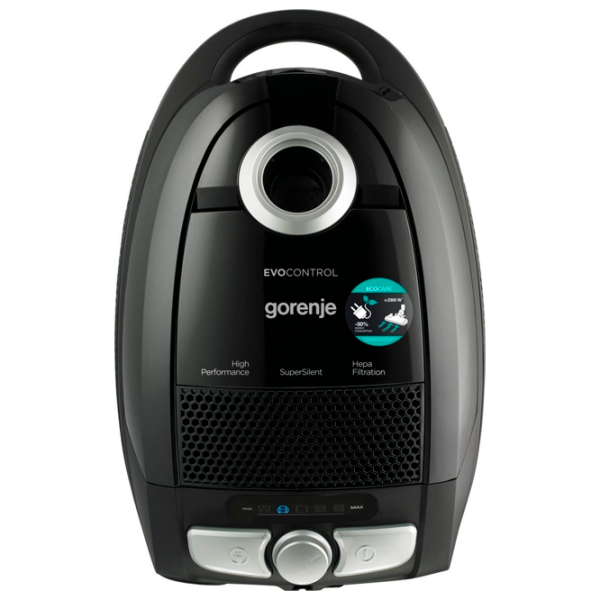 Aspirator Gorenje VCE21ECBK Black 800 W | Uscată | Sac | 3 l photo 3