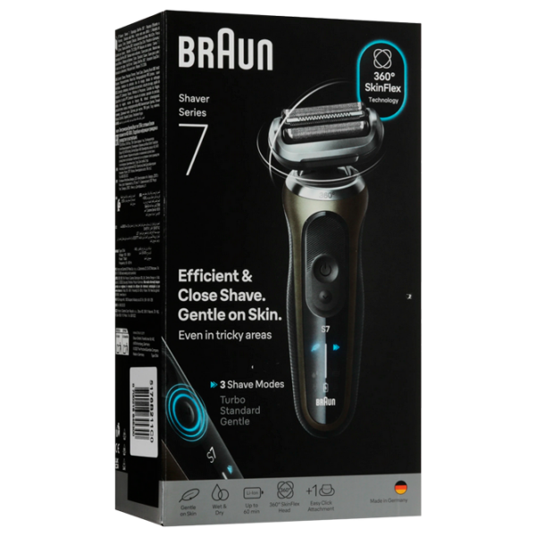 Бритва электрическая Braun 72-C1200s Золото  photo 8