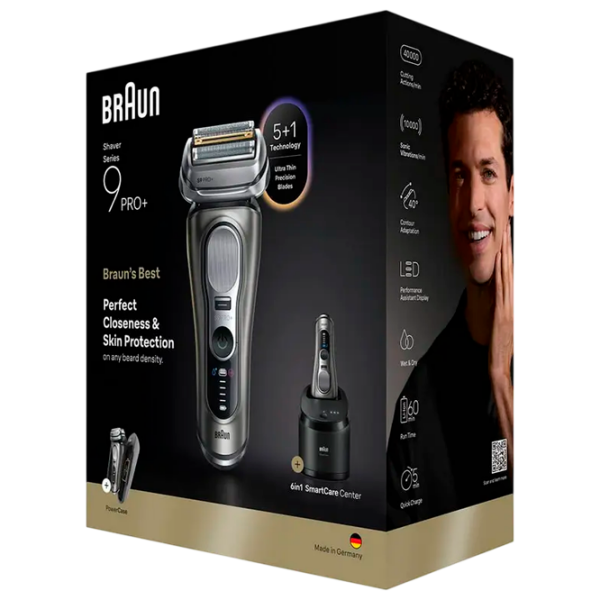 Aparat de ras electric Braun 9675cc Gray  photo 3