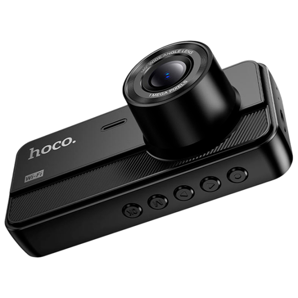 Cameră Auto Hoco DV15 2k Front + Interrior + Rear Cam Black / Black photo 4