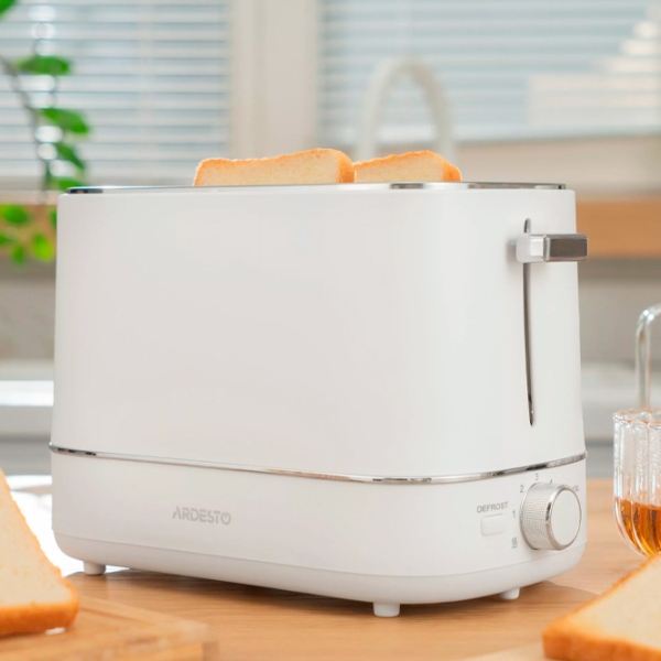 Toster Ardesto T-F450W White 800 W, Numărul de grade de prăjire: 7 photo 6
