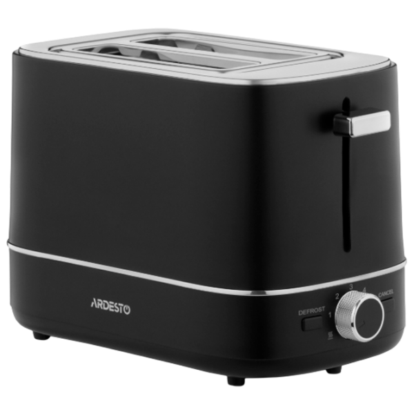 Toster Ardesto T-F450B Black 800 W, Numărul de grade de prăjire: 7 photo 1