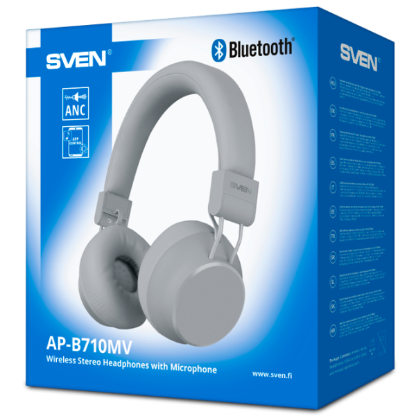 Căști Sven AP-B710MV Gray Fără fir / Personal / Over the ear photo 6