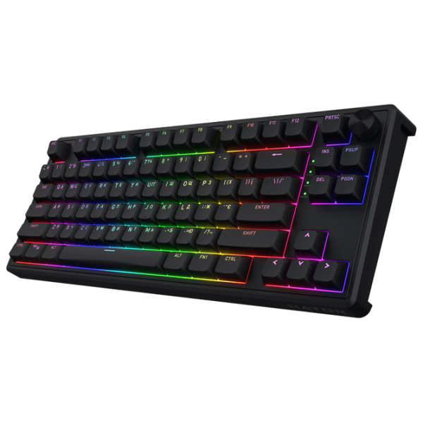 Tastatură Hator Skyfall 80 Black Gaming, Fără fir photo 2