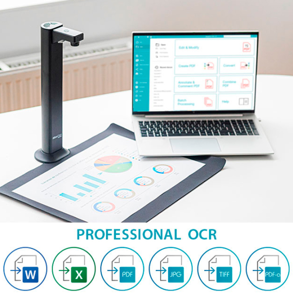Scaner IRIS Desk 7 Business Black  photo 4