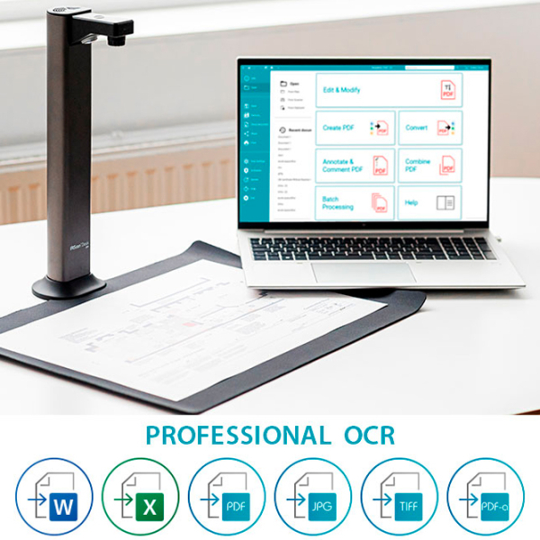 Scaner IRIS Desk 7 Pro Black  photo 4