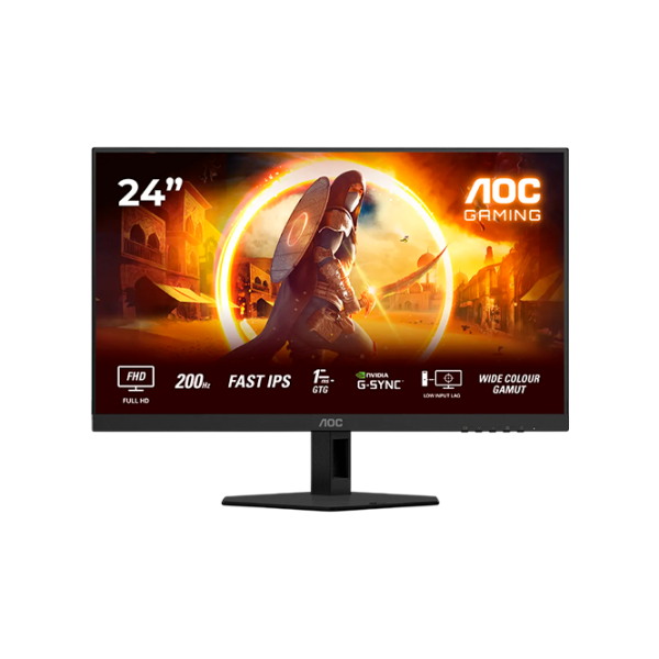 Monitor AOC 24G4HRE Black 23.8" Full HD IPS WLED photo 1