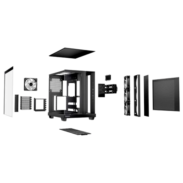 Carcasă Be quiet! LIGHT BASE 500 LX Black micro ATX photo 4