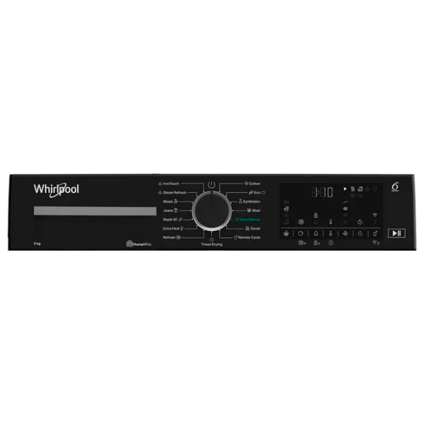 Mașină de uscat rufe Whirlpool WP C9 WBS EE White 9 kg, C photo 4