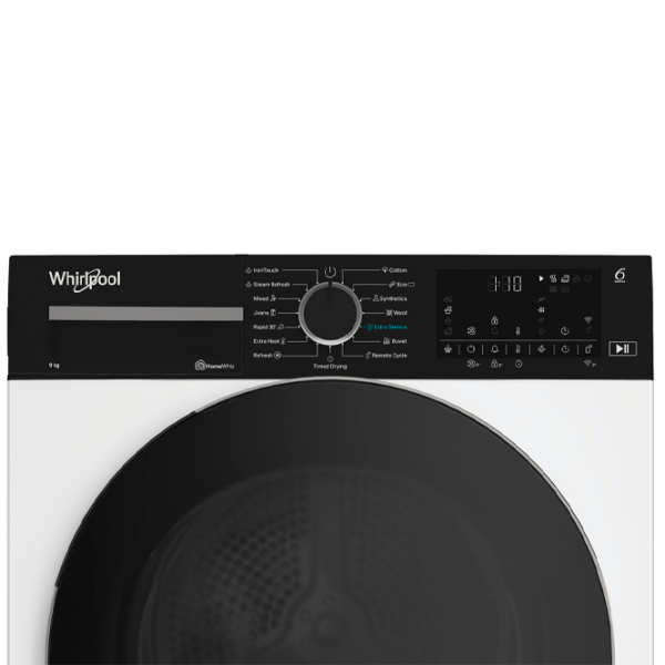 Mașină de uscat rufe Whirlpool WP C9 WBS EE White 9 kg, C photo 6