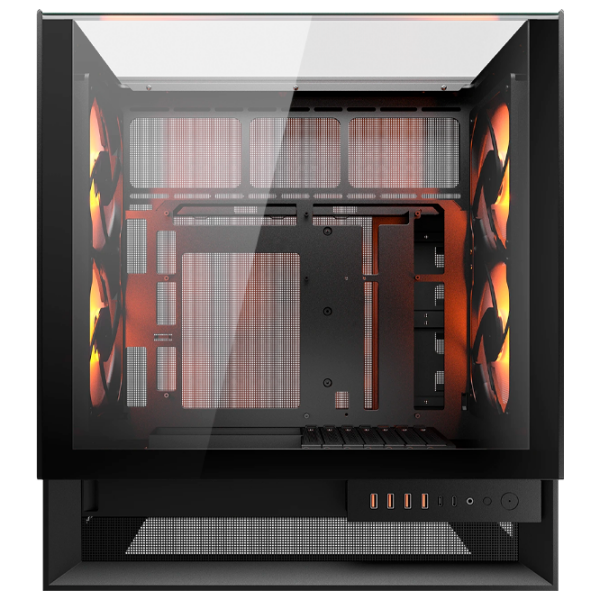 Корпус Cougar OmnyX Черный micro ATX photo 3
