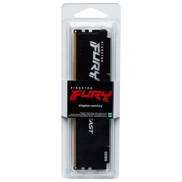 Оперативная память 16 ГБ Kingston FURY Beast KF568C34BBE-16 DIMM, DDR5, 6800 МГц photo 3