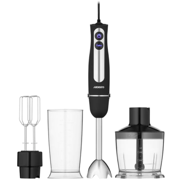 Blender de mână Ardesto HBG-800BDWHCH Black  photo 1