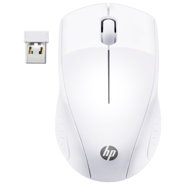 Мышь HP 220 Silent Белый Беспроводные, 1600 dpi photo 1