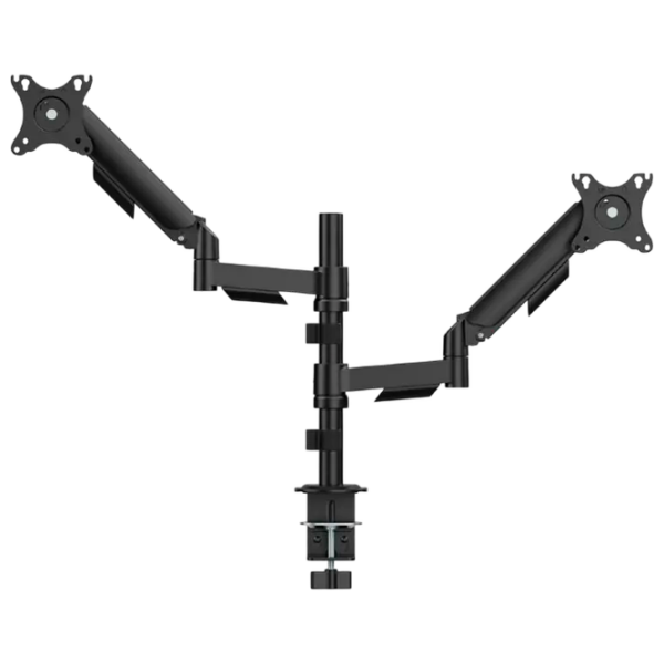 Suport pentru monitor Gembird MA-DA2P-02 Black VESA 100 x 100 mm photo 1