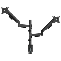 Suport pentru monitor Gembird MA-DA2P-02 Black VESA 100 x 100 mm