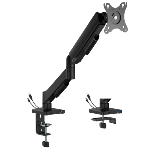Suport pentru monitor Gembird MA-DA1U-01 Black VESA 100 x 100 mm photo 3