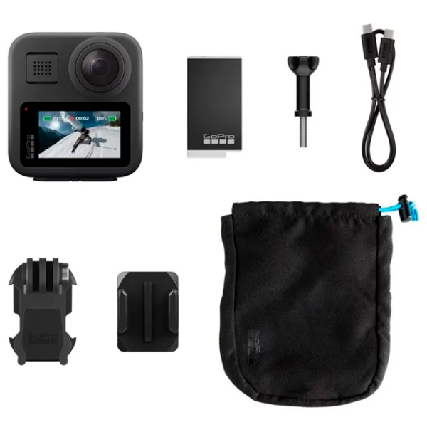Cameră action GoPro MAX 2 Gen 2 Black 16.60 MP / 1600 mAh /  photo 5