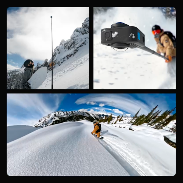 Cameră action GoPro MAX 2 Gen 2 Black 16.60 MP / 1600 mAh /  photo 10