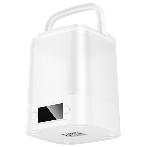 Lampă LED Hoco Smart Clock Night Light White Rețea photo 2