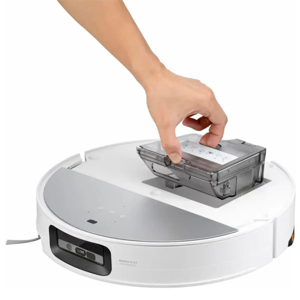 Aspirator Robot Roborock Saros 10 White Umedă, 65 W, 52 dB photo 7