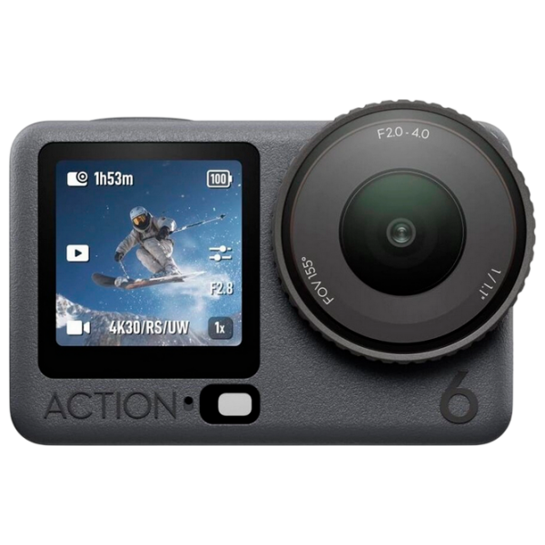 Cameră action DJI Action 6 Standard Combo Black 38 MP / 1950 mAh / IP68 photo 1