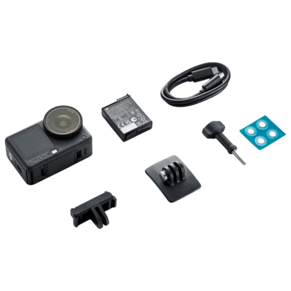 Cameră action DJI Action 6 Standard Combo Black 38 MP / 1950 mAh / IP68 photo 2