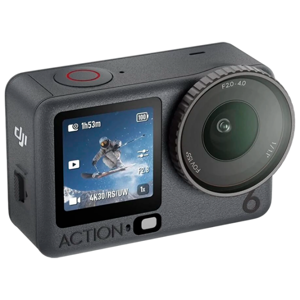 Cameră action DJI Action 6 Standard Combo Black 38 MP / 1950 mAh / IP68 photo 4