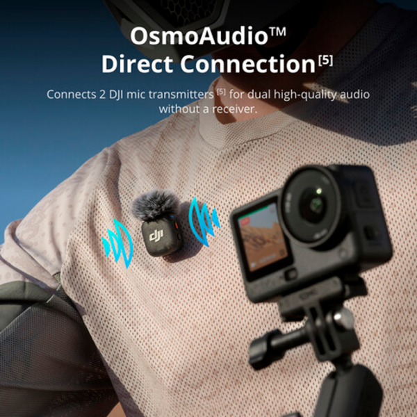 Cameră action DJI Action 6 Standard Combo Black 38 MP / 1950 mAh / IP68 photo 11