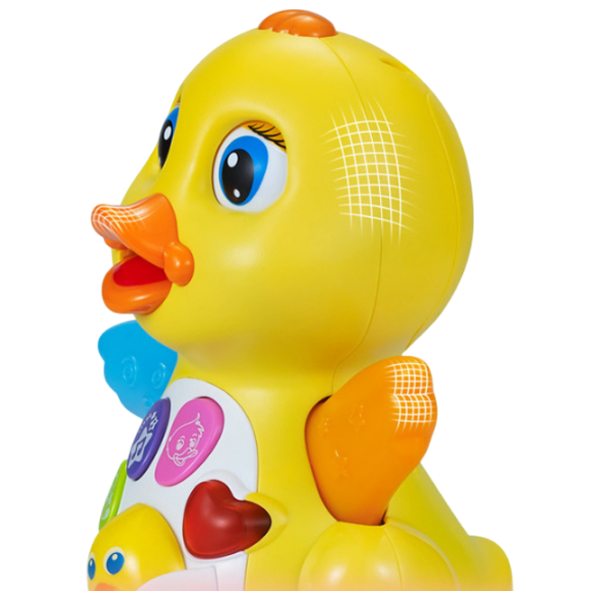 Joc educativ Hola Toys Funny Toys Dancing Duck 808 Yellow 0.6+ photo 7